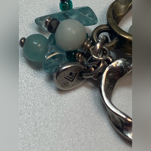 Silpada Vintage Sterling, Quartzite, Kyanite, Apatite, Brass, Seed Bead Bracelet - Picture 8 of 16